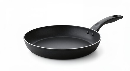 Black frying pan kitchen utensil