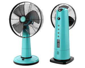 Electric fan isolated on transparent background, Electric fan on white PNG File.