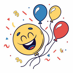 Emoji-celebration World Emoji Day Printable Graphic Design Fun Emoji Art for Posters, T-Shirts & More