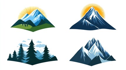 Mountain Icons Collection (5)