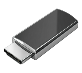 A silver USB flash drive with a black cover