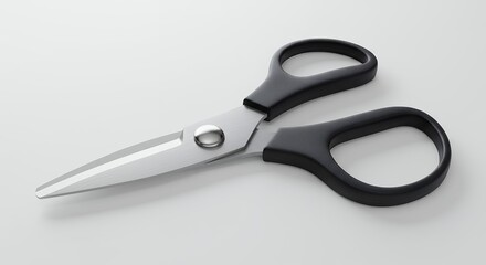 Kitchen shears with black handles