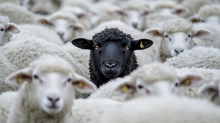 The Black Sheep: A Study in Contrast and Conformity