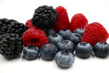 BERRIES FRAMBUESA ARÁNDANOS MORA MURTA FRUTOS SILVESTRES BAYAS