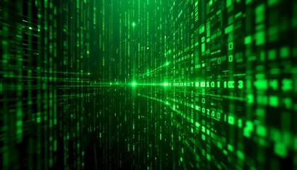 Digital matrix action scene virtual realm visual content futuristic environment wide viewpoint