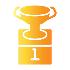 trophy Gradient icon