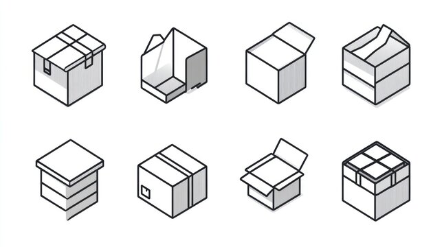 Box Diagrams - Isometric Views