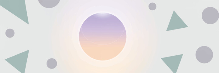 Minimal Geometric Gradient EPS background