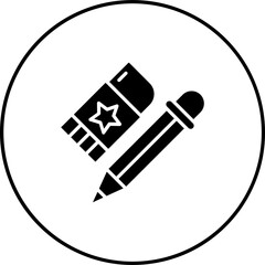 Pencil and eraser Icon