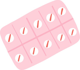 Medicine Blister Pack with Multiple Capsules