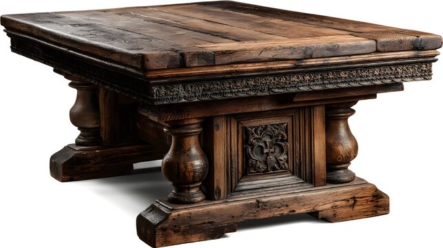 Showcase Traditional Monastery Oak Tables Crafted From Heavy Solid Wood For Timeless Rustic Elegance Design