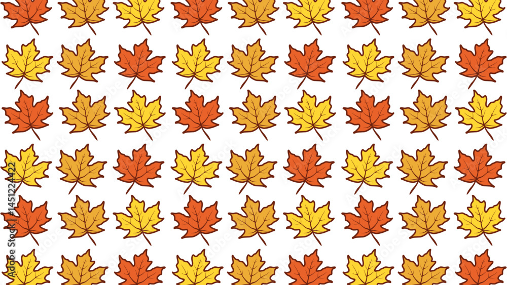 Poster maple leaf texture pattern background.