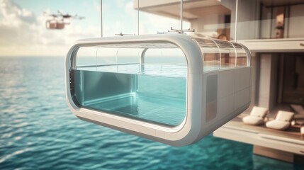 Floating Pool on Luxury Oceanfront Condo