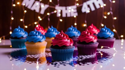 May the 4th Be With You: Galaxy Cupcakes Celebration