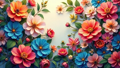Intricate floral motif creates a flowing textile design , patterned, organic, repeating