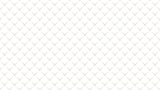 vector gradient gold lattice pattern isolated on white background. premium luxury