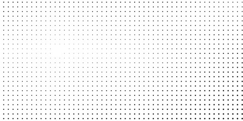 Modern dotted halftone gradient texture. Vanishing polka dot background. Repeating dots gradation pattern design abstract art modern