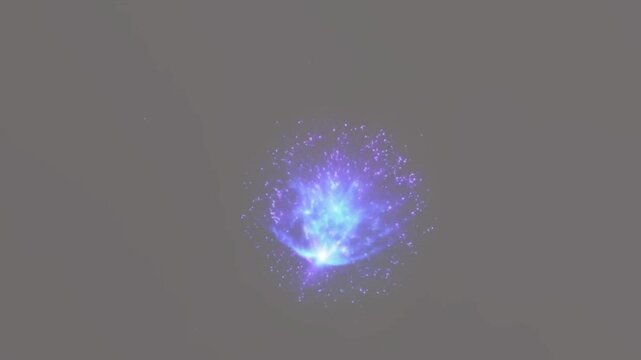 Resplandor plata y purpura