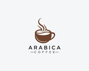 Arabica coffee logo
