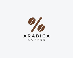 Arabica coffee logo