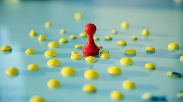A pin is a small, slender object used to fasten or secure items together, often made of metal or plastic.