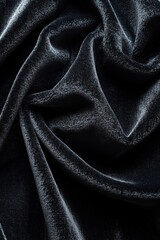 Fototapeta premium smooth black velvet texture rich and luxurious soft lighting reflections perfect for high-end product shots