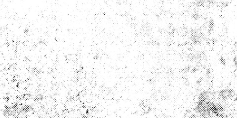 Halftone grunge gradient background. Faded grit noise texture. Black and white sand wallpaper. Retro pixel background. Anime or manga style comic overlay. Vector graphic design textured template
