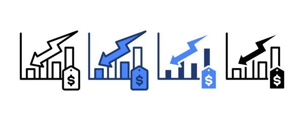 Low Price Icon set multiple style collection