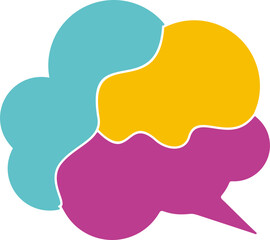 Speech Bubble Infographic