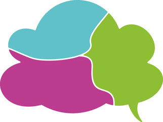 Speech Bubble Infographic