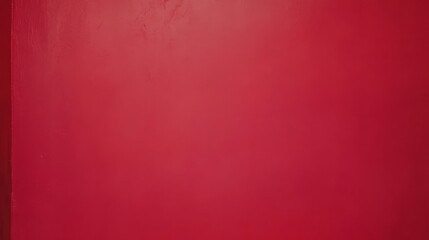 Obraz premium Vibrant Red Wall - A Simple Interior Design red abstract background