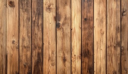 Naklejka premium Rustic Wooden Planks: A Warm, Textured Background