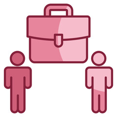 Workforce Icon Element For Design