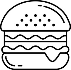 Hamburger Outline Icon
