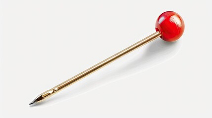 Un pin isol&Atilde;&copy; sur fond transparent. 