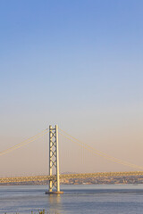 Obraz premium 淡路サービスエリア（下り）の日の出