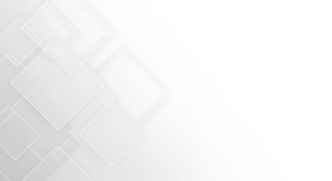 Subtle Grayscale Geometry AI Generated