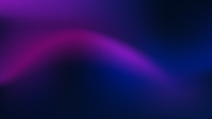 Purple blue grainy gradient mesh background with abstract wave design