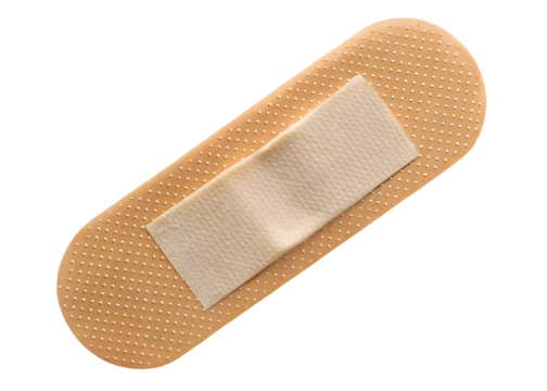 bandaid bandage clipart image on transparent background