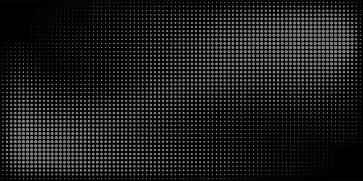 Dot white black wave technology texture background. Abstract big data digital concept. 3d rendering.