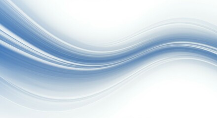 Abstract Wave in Blue