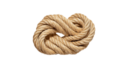 High resolution image of a coiled jute rope perfect for nautical rustic or bohemian themed designs Ideal for websites blogs and social media