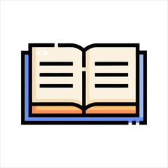 vector book icon