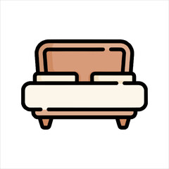 sofa isolated on white background