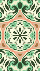 digital art in the form of a kaleidoscope