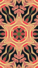 digital art in the form of a kaleidoscope