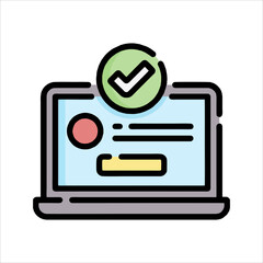 vector illustration of a folder icon