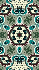 digital art in the form of a kaleidoscope