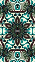 digital art in the form of a kaleidoscope