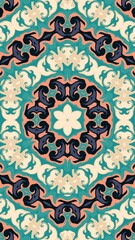 digital art in the form of a kaleidoscope